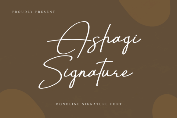 Ashagi Signature: A Refined Script Typeface for Digital Branding