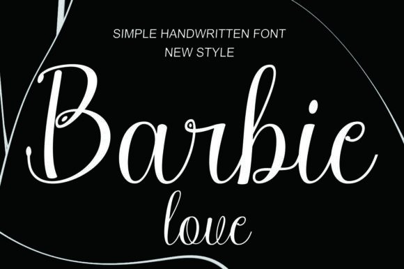Barbie Love: A Soft, Sweet Script Font for Digital Branding