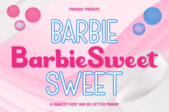 Barbie Sweet: A Vibrant Script Font for Joyful Digital Experiences
