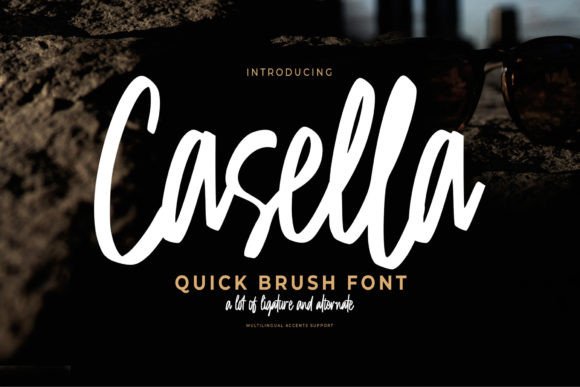 Cassella: A Handwritten Font That Feels Like a Thoughtful Signature