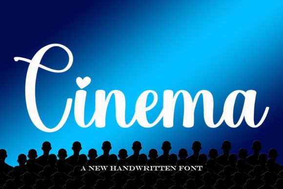 Cinema: A Handwritten Typeface That Elevates Digital Branding