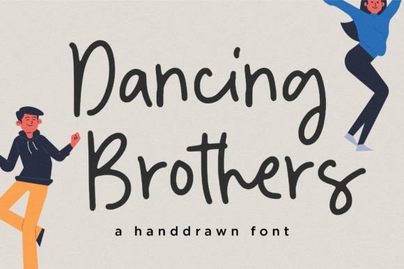 Dancing Brothers: A Refined Script Font for Brand Identity Work