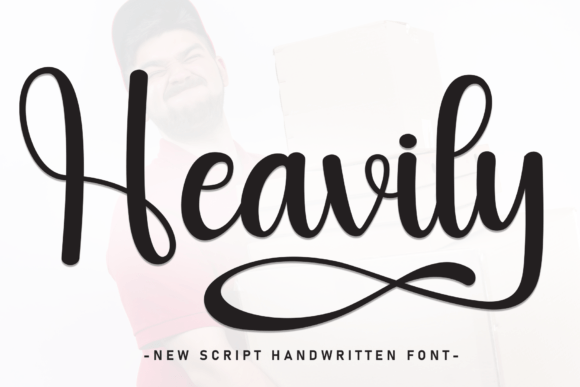 Heavily: A Sweet, Friendly Handwritten Font for Real Business Branding