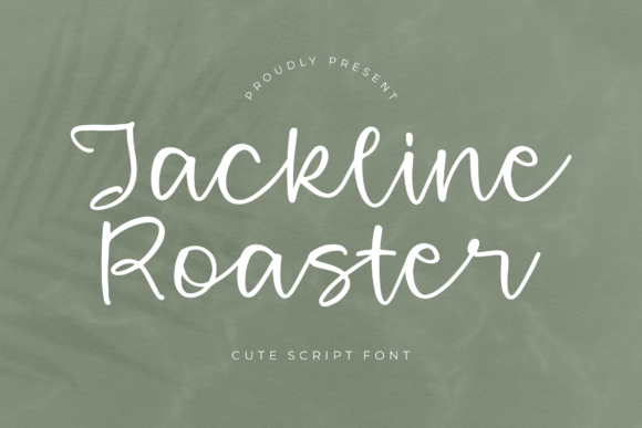 Jackline Roaster: A Handwritten Script Font for Editorial Warmth
