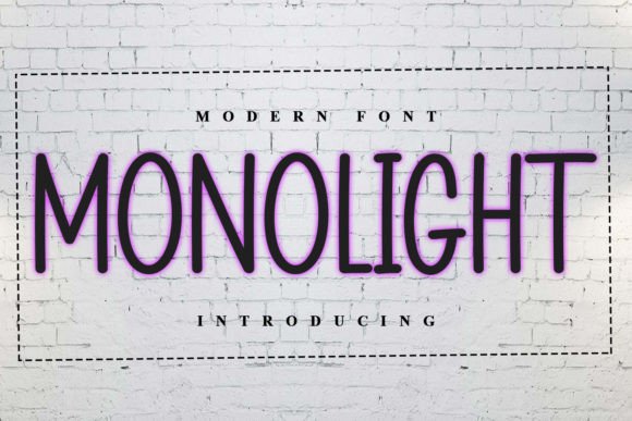 Monolight Font: A Clean, Trustworthy Script for Small Business Branding