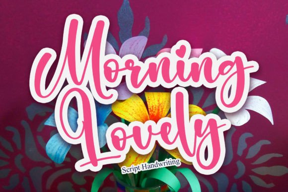 Morning Lovely: A Dainty Script Font for Thoughtful Branding