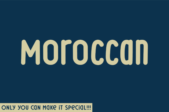 Moroccan Handwritten Font for Crafters & Makers