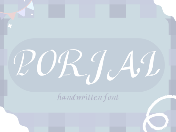 Porjai: A Friendly Display Font That Feels Like a Warm Handshake