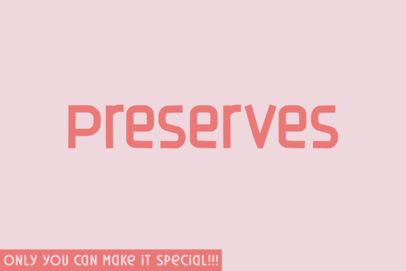 Preserves: A Natural Handwritten Font That Feels Human