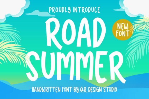 Road Summer: A Handwritten Font That Makes Your Brand Feel Real
