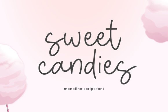 Sweet Candies: A Thoughtful Script Font for Editorial Warmth