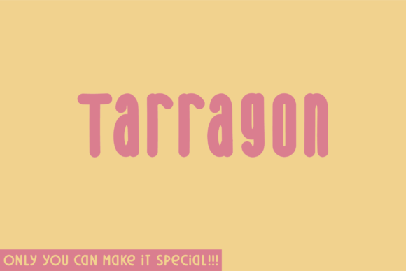 Tarragon: A Natural Handwritten Font for Crafters & Sellers